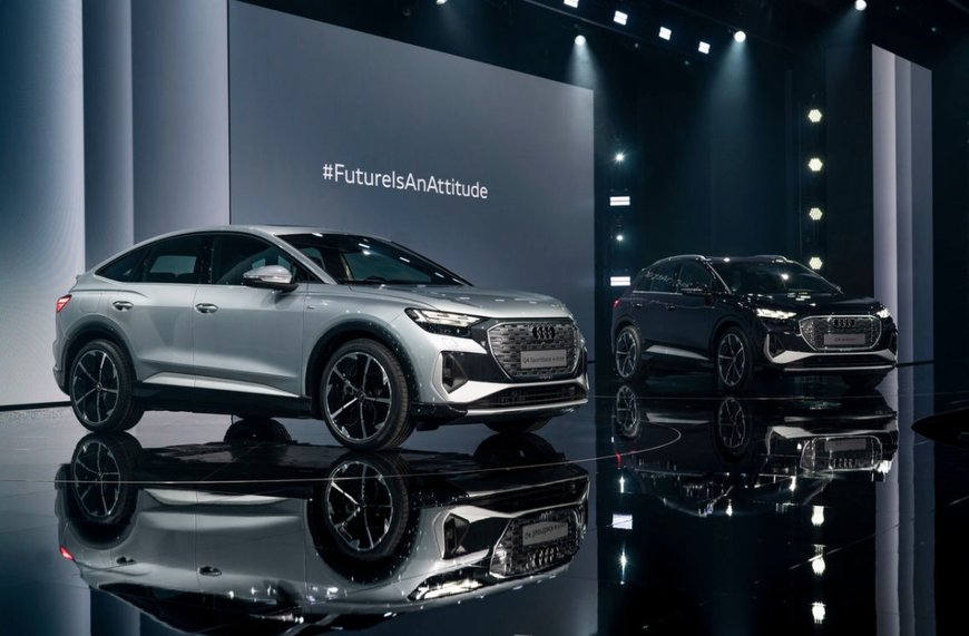 Elektrisch, effizient und emotional: Audi Q4 e-tron und Q4 Sportback e-tron